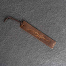 Adventure Awaits - Leather Bookmark with Tassel