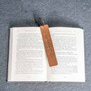 Shop Adventure Awaits - Leather Bookmark with Tassel