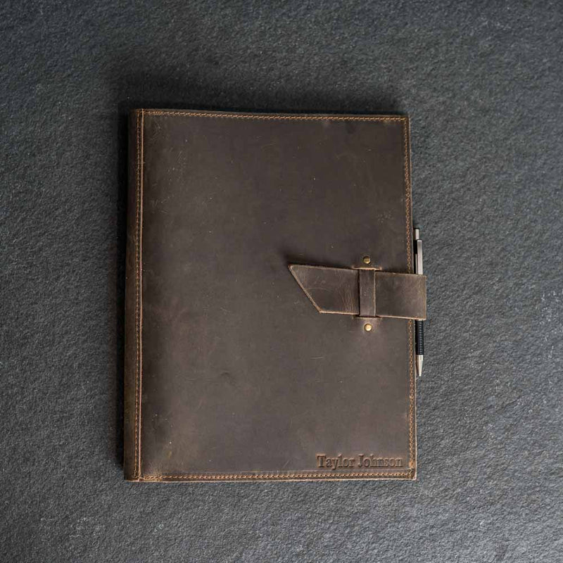 Personalized Leather Padfolio