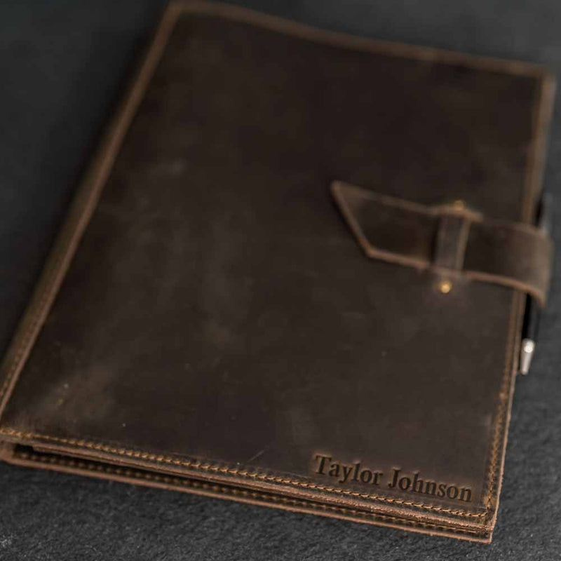 Personalized Leather Padfolio