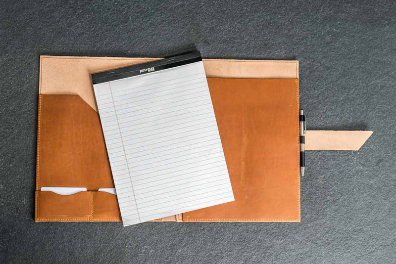 Personalized Leather Padfolio