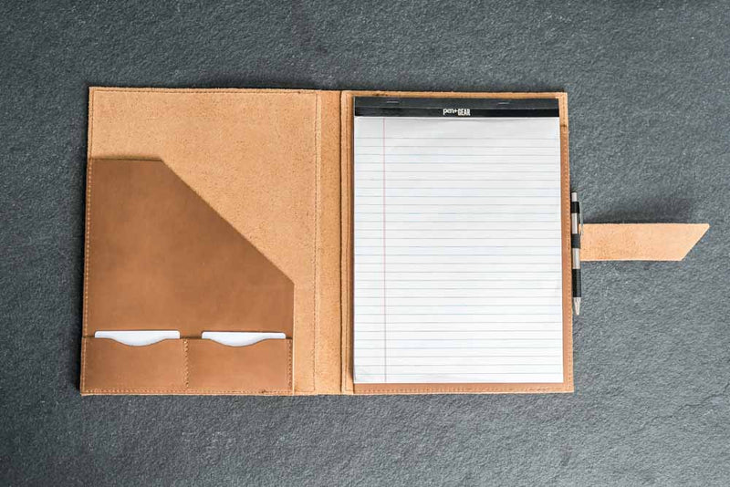 Personalized Leather Padfolio