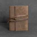Vacation Rental Guest Book - Leather 6x8 Book with Personalization Options