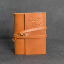 Vacation Rental Guest Book - Leather 6x8 Book with Personalization Options