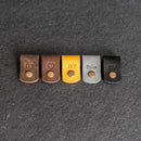 Small Leather Cord Wrap for Small Cords or Headphones
