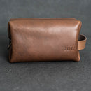 Personalized Leather Dopp Kit