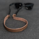 Personalized Leather Sunglasses Strap