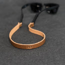 Personalized Leather Sunglasses Strap
