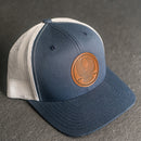 America’s 250th Anniversary Eagle Circle Leather Patch Trucker Hat - Limited Edition
