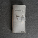 Fishing Log with Buckle Closure - Leather Fishing Journal