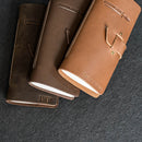 Fishing Log with Buckle Closure - Leather Fishing Journal