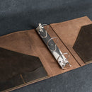 Personalized Leather 3-Ring Binder