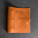 Personalized Leather 3-Ring Photo Album with Photo Sleeves Included
