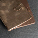Classic 8x10 Personalized Leather Journal with Buckle Closure