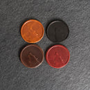 Wolf Stamp Leather Magnet