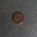 PNW Stamp Leather Magnet