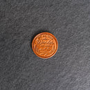 Not All Who Wander Are Lost Stamp Leather Magnet
