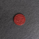 Not All Who Wander Are Lost Stamp Leather Magnet