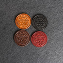 Not All Who Wander Are Lost Stamp Leather Magnet