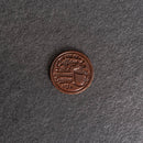 Coffee Stamp Leather Magnet