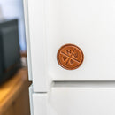 PNW Stamp Leather Magnet