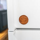 Not All Who Wander Are Lost Stamp Leather Magnet