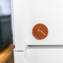 Wolf Stamp Leather Magnet