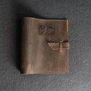 Personalized Leather 3-Ring Recipe Binder with Recipe Cards