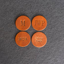 Personalized Leather Magnet