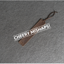 Cheery Mishaps - Personalized Premium Leather Bookmark with Tassel