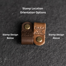 Clothing Tab Stamp Location Options