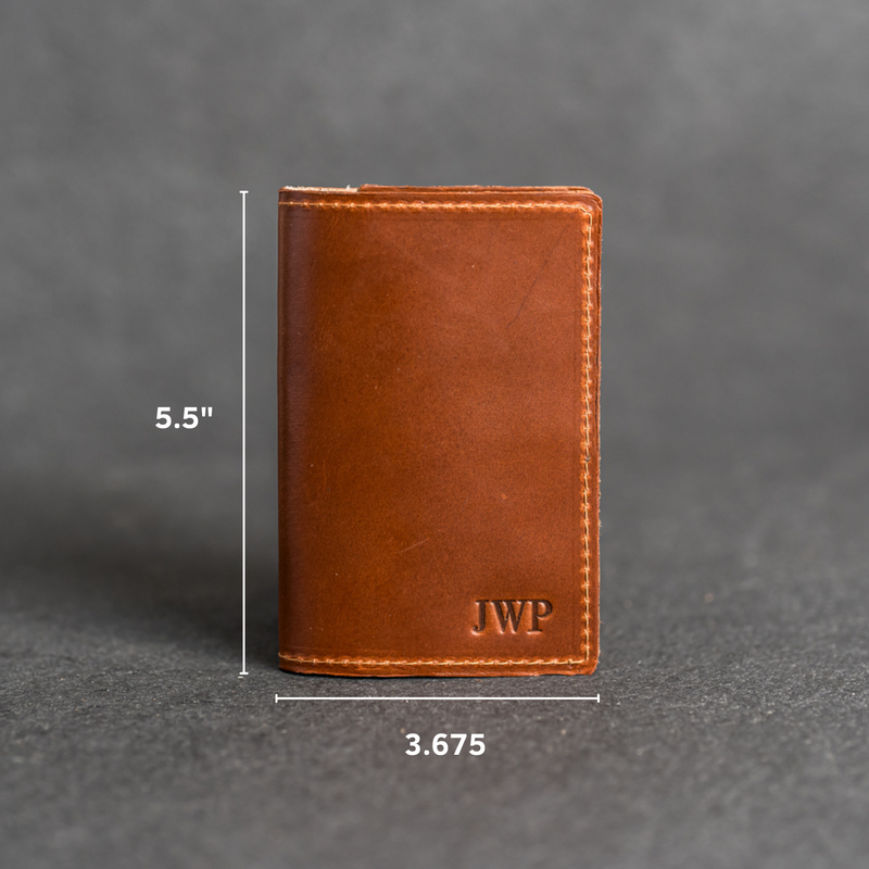 Personalized Leather Passport Cover