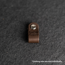 Leather Clothing Tabs - Knit Happens Stamp Design