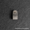 Leather Clothing Tabs - Knit Happens Stamp Design