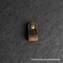 Leather Clothing Tabs - Knit Happens Stamp Design