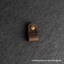 Leather Clothing Tabs - Knit Happens Stamp Design