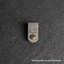 Leather Clothing Tabs - Knit Happens Stamp Design