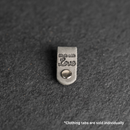 Leather Clothing Tabs - Made with Love Stamp Design