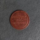 Call Me Old Fashioned Leather Coasters - 4" Round - Sold individually or as a Set of 4