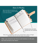 Personalized 5 Year Leather Journal