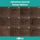 Cheery Mishaps - Refillable Leather Adventure Journals with Buckle Closure