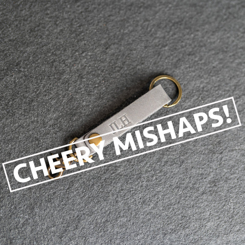 Cheery Mishaps - Looped Snap Closure Keychain