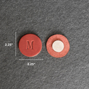 Personalized Leather Magnet