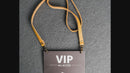 Personalized Leather Event Lanyards