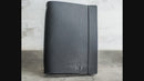 Refillable Personalized Leather Journal with Professional Elastic Closure