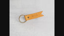 Flag Keychain | Personalized Premium Leather Keychain |  Custom Key Fob | Leather Gift Handmade in the USA