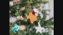 Personalized Leather Christmas Ornament - Texas Shape | Stocking Tags