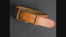 1" Leather Belt - Personalized Leather Belt