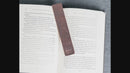 Personalized Premium Leather Bookmark