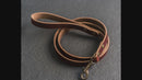 Classic Dog Leash - Personalized Leather Dog Leash